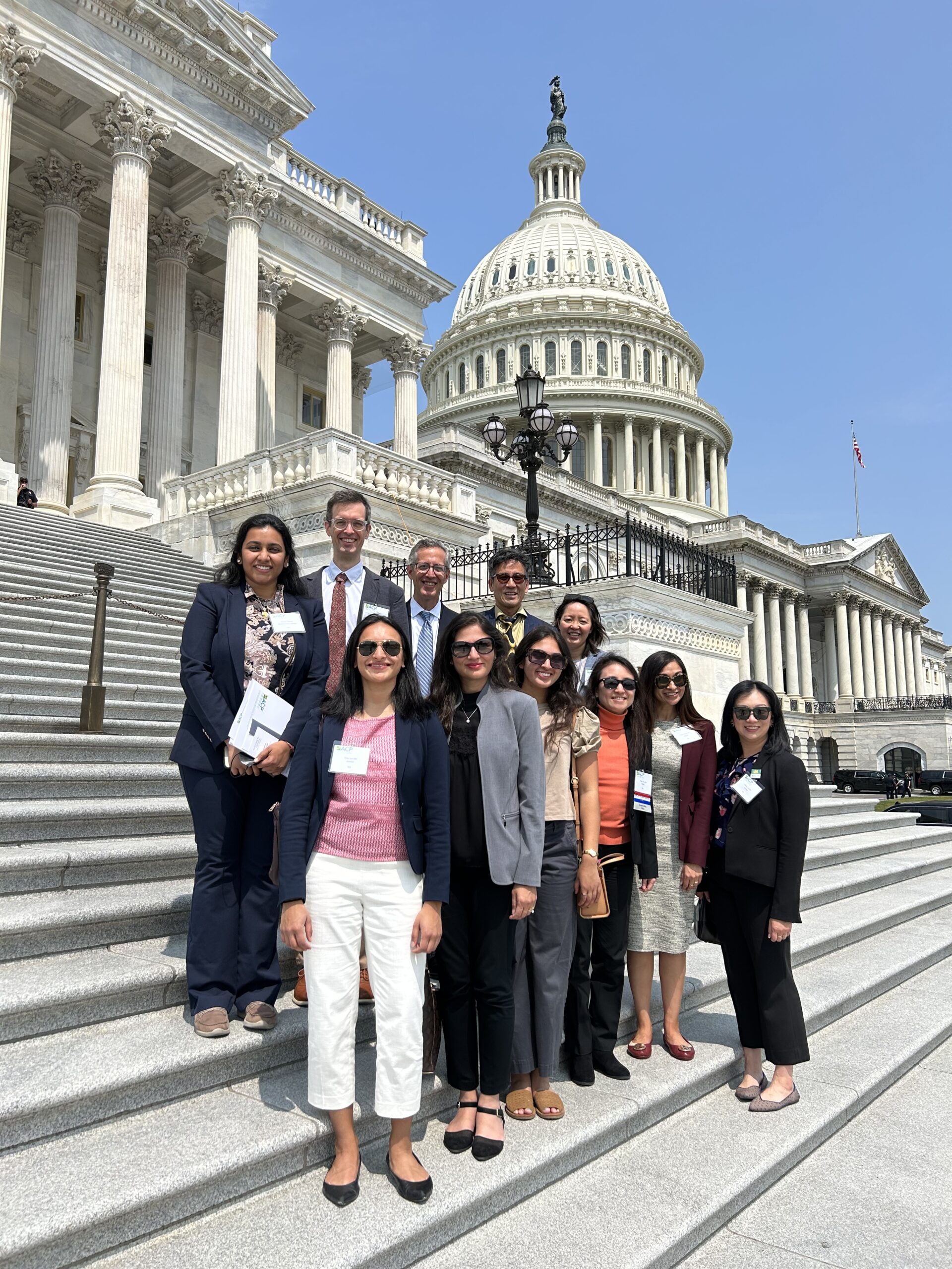 Lobbying Congress with Fellow Doctors in Washington DC